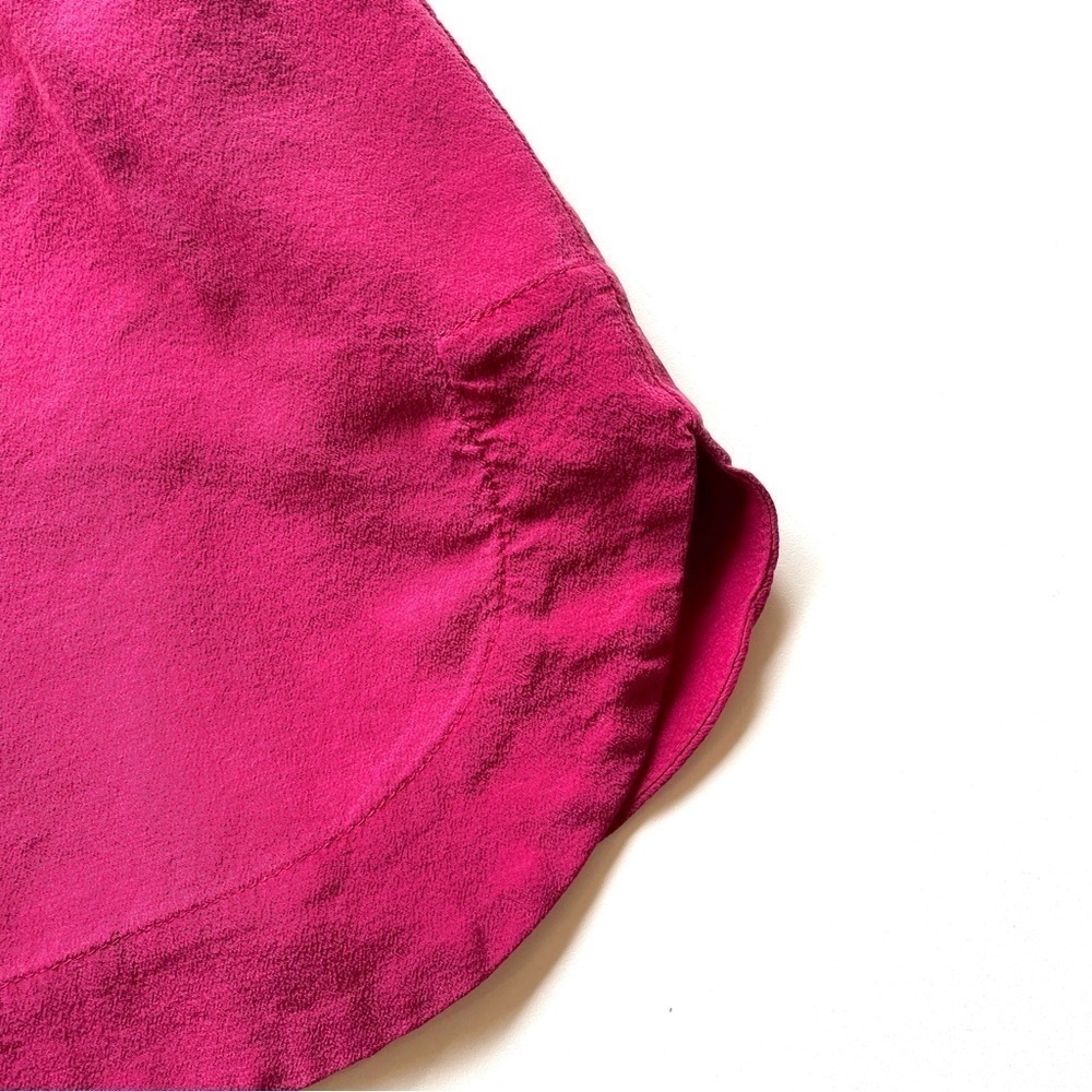 Madewell 2 Pink Silk Daylight Sleeveless Spaghetti Strap Sheath Dress - Picture 7 of 16